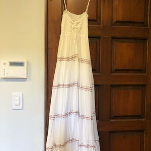 Beautiful long white Tamara Cats maxi dress